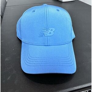 New Balance 6 panel Sport Performance Trucker Hat sea stone blue ONFM  MSRP $32